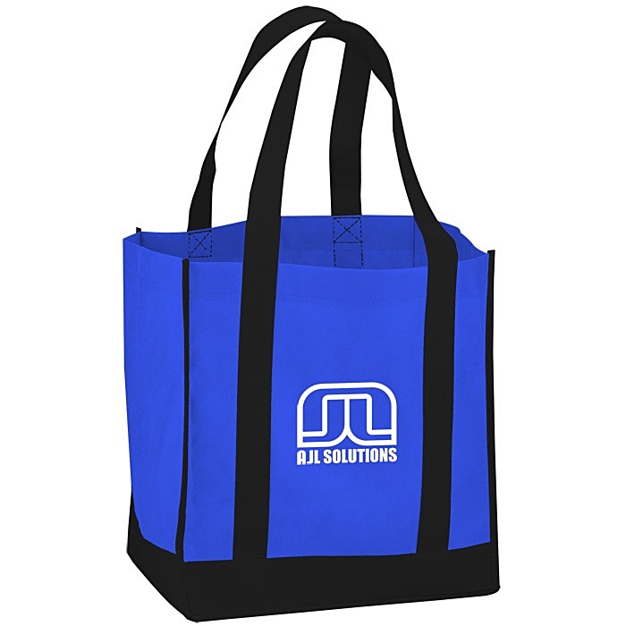 Custom Two Tone Shopper Tote