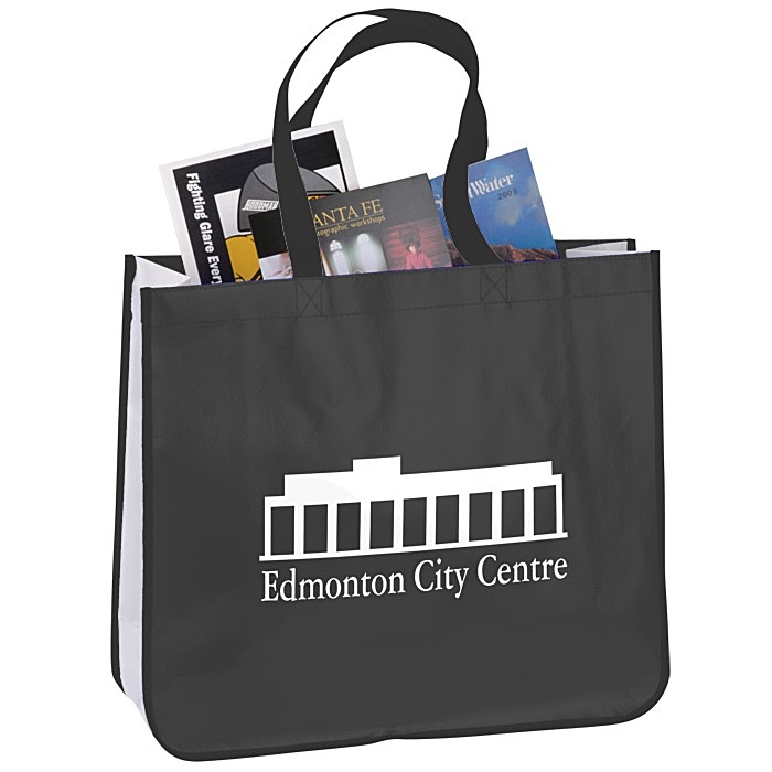 Custom Laminated Large Fashion Tote - 24 hr