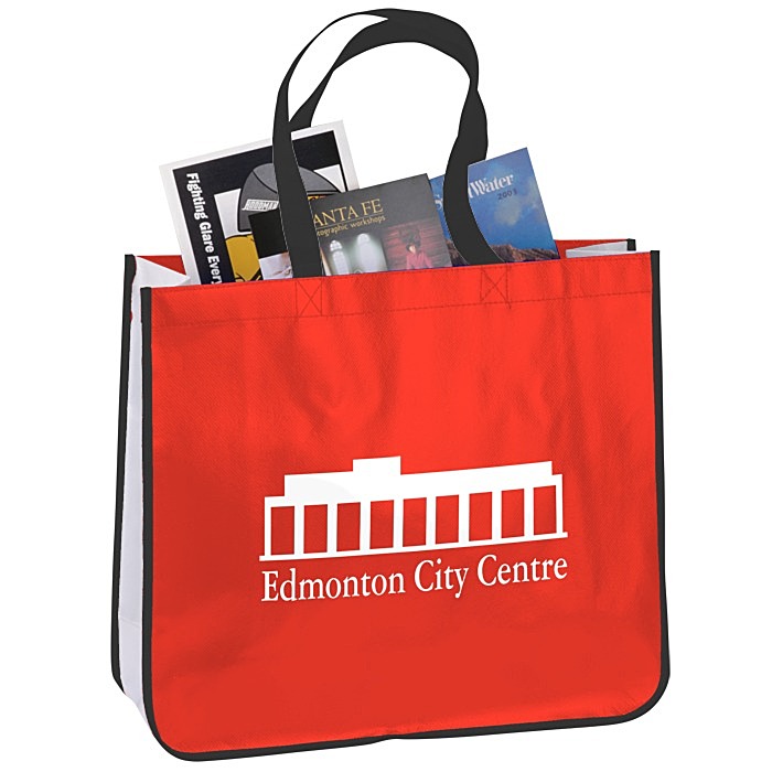 Custom Laminated Large Fashion Tote - 24 hr