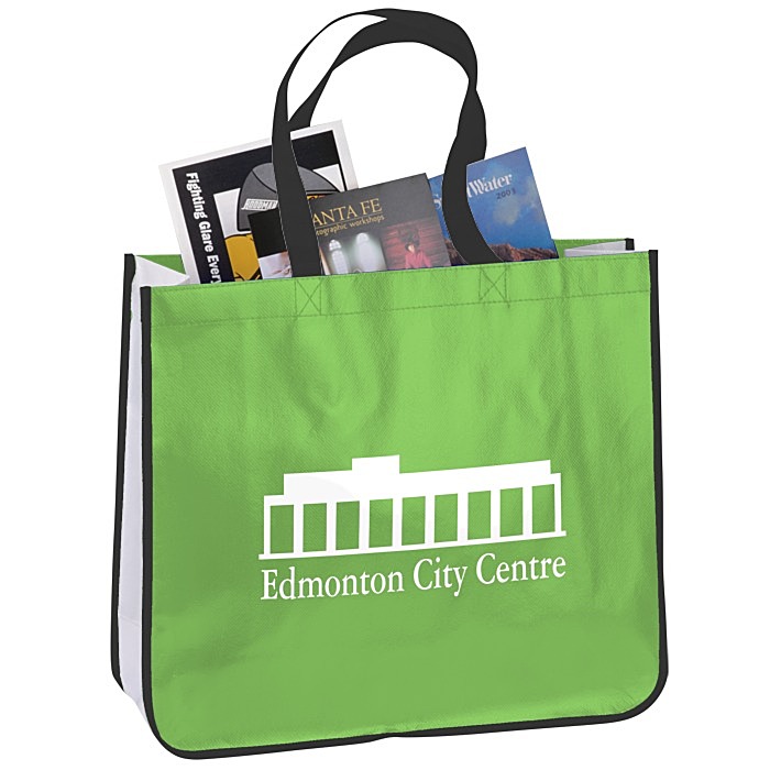 Custom Laminated Large Fashion Tote - 24 hr
