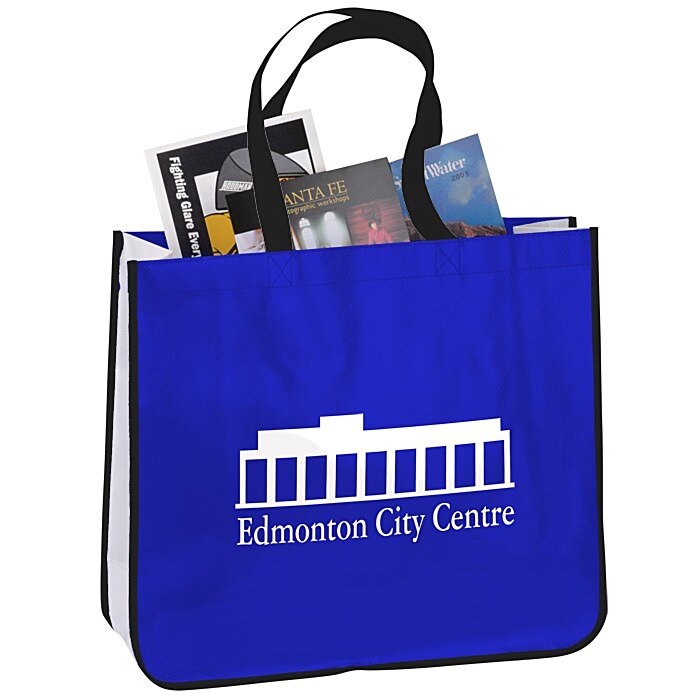 Custom Laminated Large Fashion Tote - 24 hr