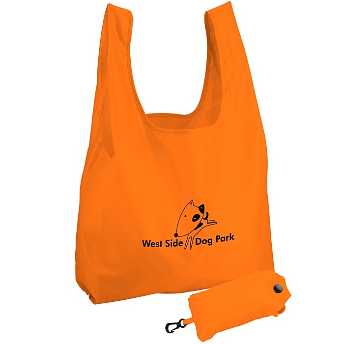Custom Folding Tote in a Pouch