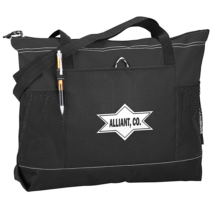 Custom Select Zippered Tote - 24 hr