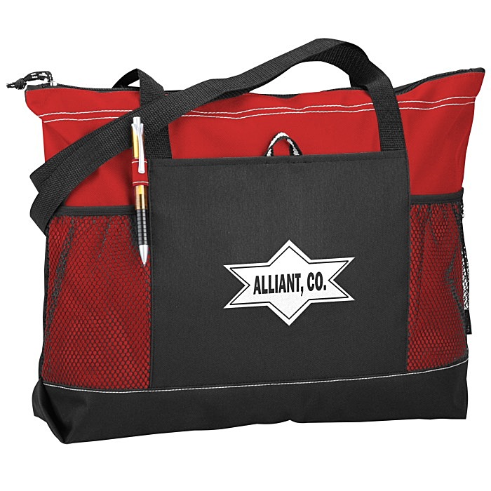 Custom Select Zippered Tote - 24 hr