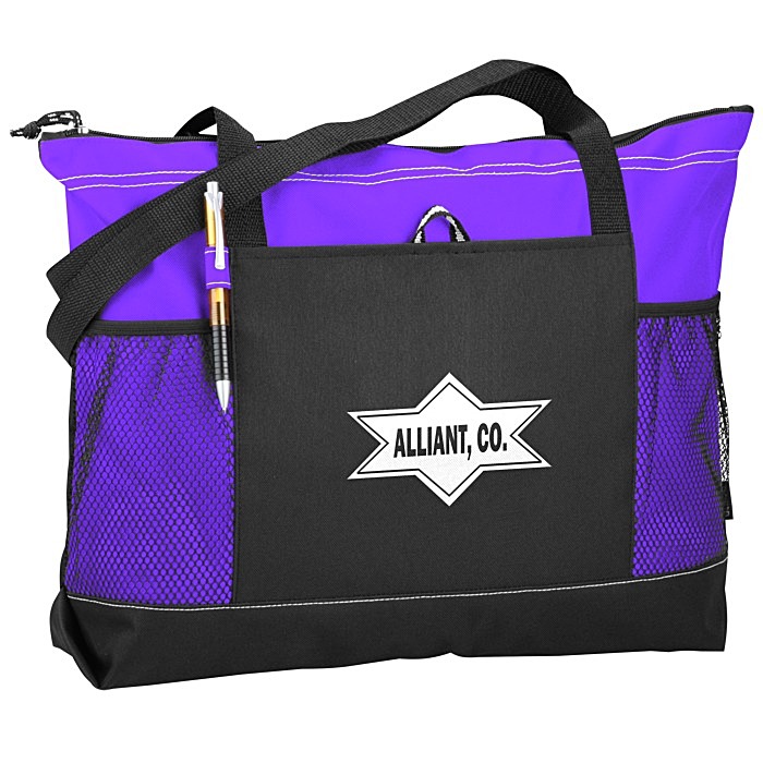 Custom Select Zippered Tote - 24 hr