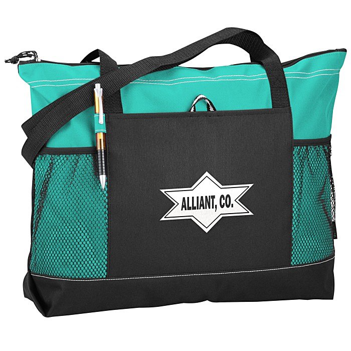 Custom Select Zippered Tote - 24 hr