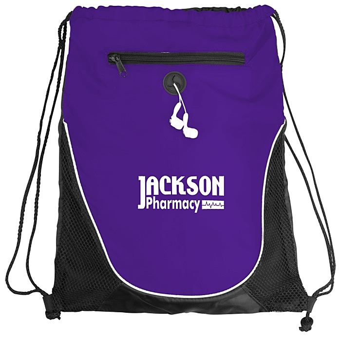 Custom Peek Drawstring Sportpack