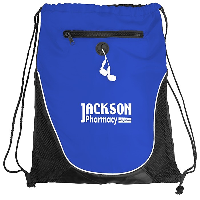 Custom Peek Drawstring Sportpack