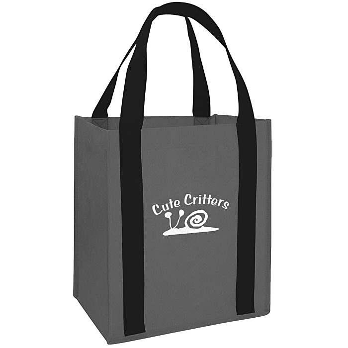 Custom Grande Printed Shopping Tote - 14 inches x 12 1/2 inches