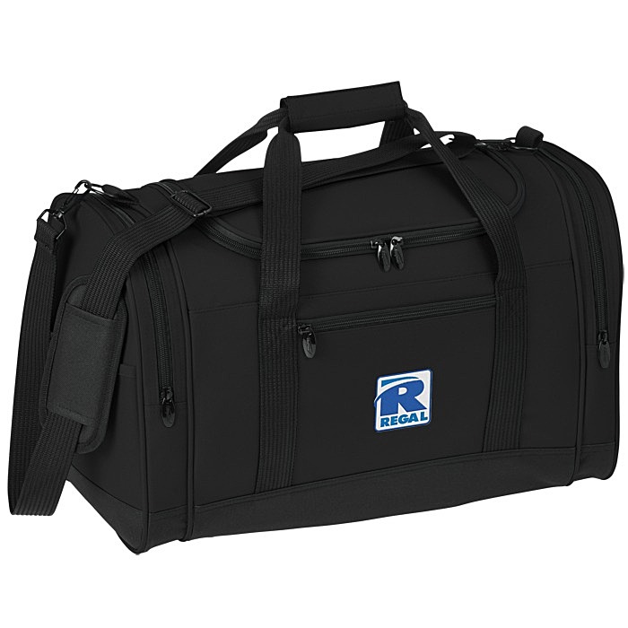 Custom 4imprint Leisure Duffel - Embroidered