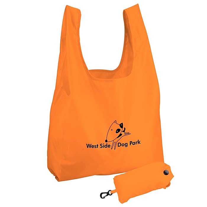 Custom Folding Tote in a Pouch - 24 hr