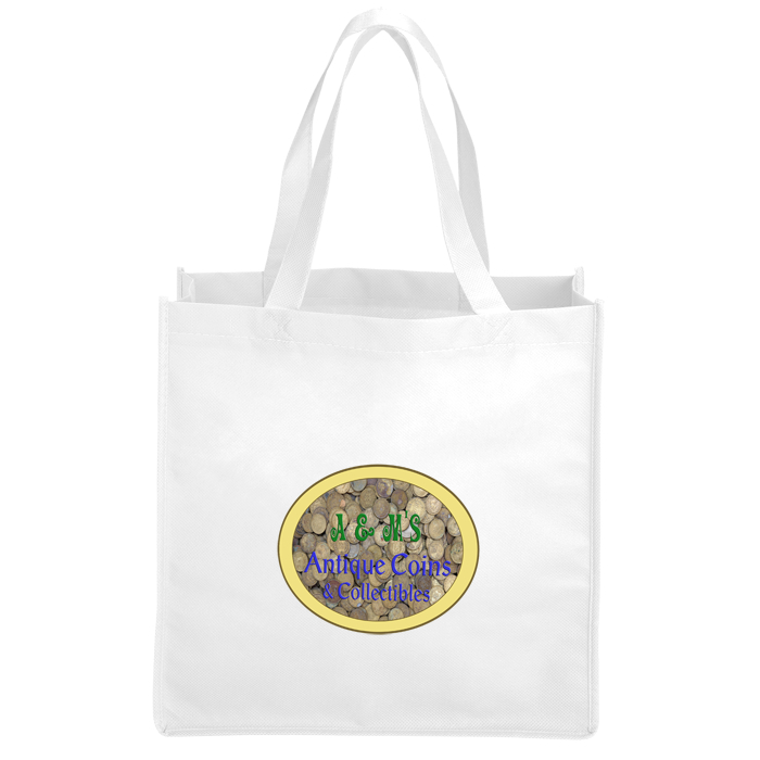Custom Promotional Tote - 13 inches x 13 inches - Full Colour