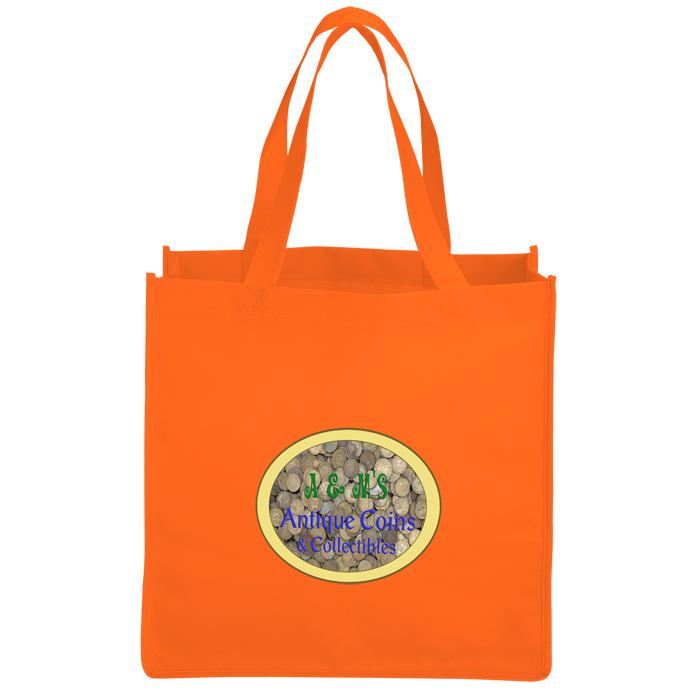Custom Promotional Tote - 13 inches x 13 inches - Full Colour