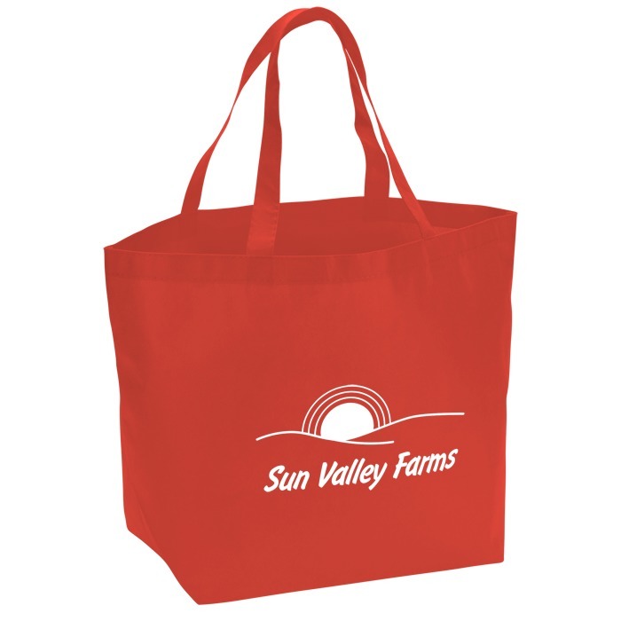 Custom Non-Woven Budget Shopper Tote