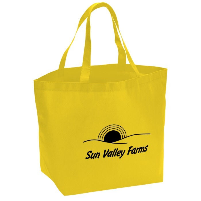 Custom Non-Woven Budget Shopper Tote
