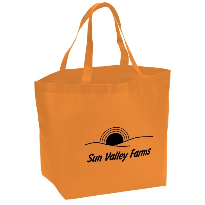 Custom Non-Woven Budget Shopper Tote