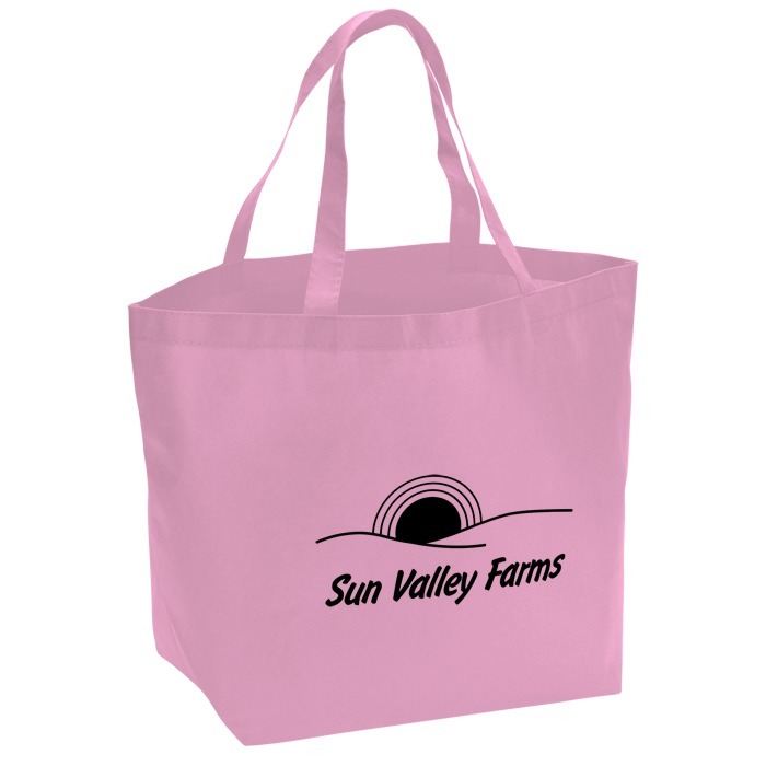 Custom Non-Woven Budget Shopper Tote