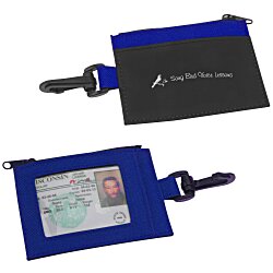 Custom Zip Pouch ID Holder - Colours