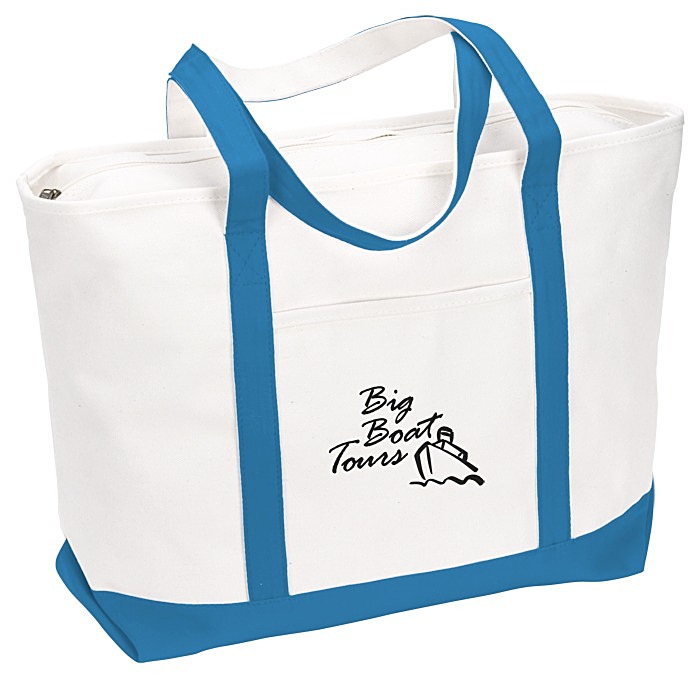 Custom Large Heavyweight Cotton Canvas Tote