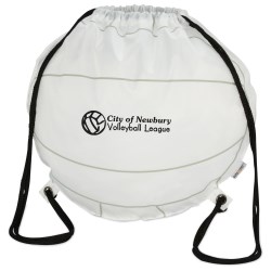 Custom Game Time! Volleyball Drawstring Backpack