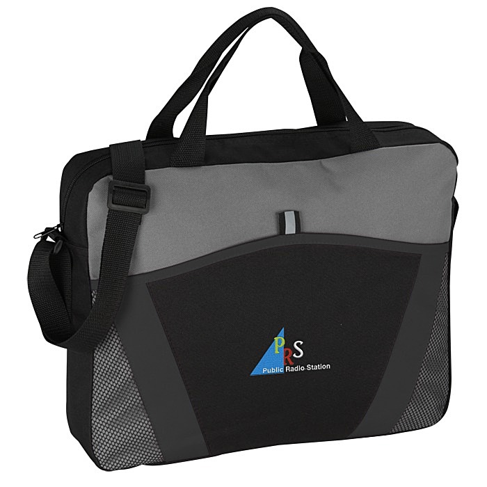 Custom TGIF Brief Bag - Embroidered