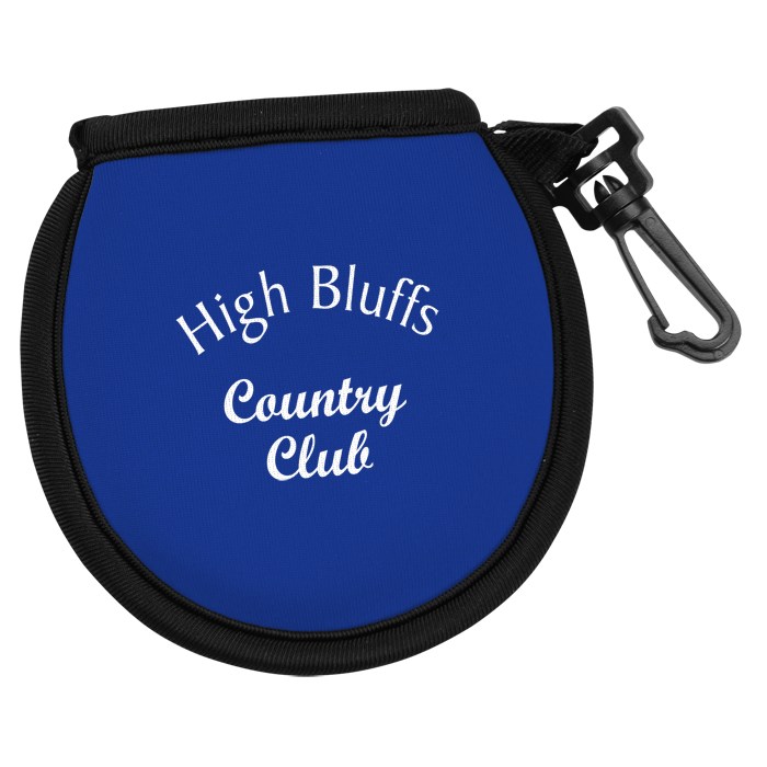 Custom Golf Ball Cleaning Pouch
