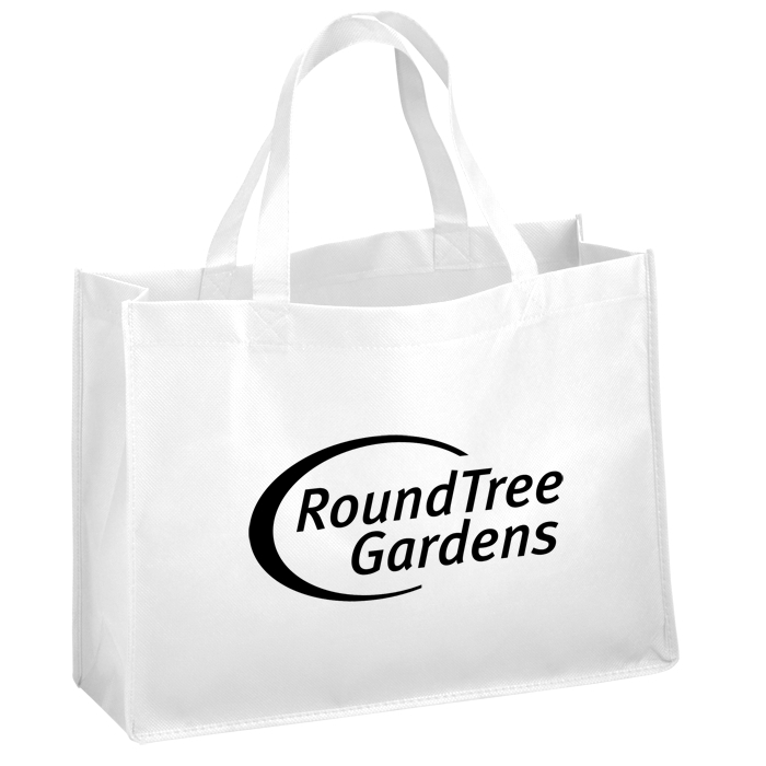 Custom Promotional Tote - 12 inches x 16 inches - 18 inches Handles