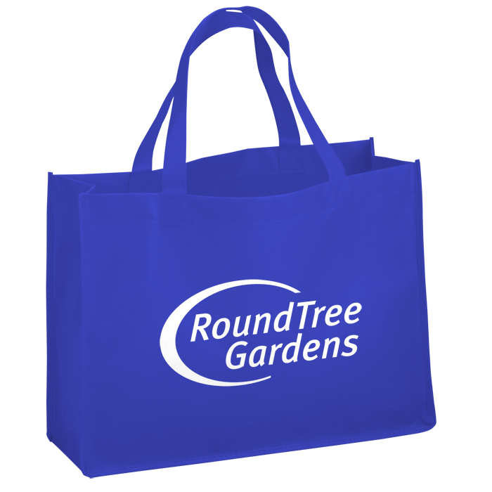 Custom Promotional Tote - 12 inches x 16 inches - 18 inches Handles