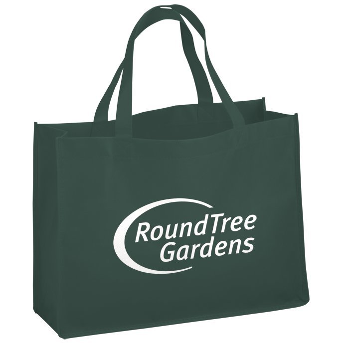 Custom Promotional Tote - 12 inches x 16 inches - 18 inches Handles