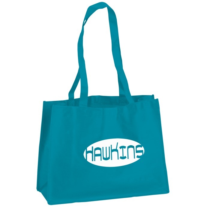 Custom Promotional Tote - 12 inches x 16 inches - 28 inches Handles