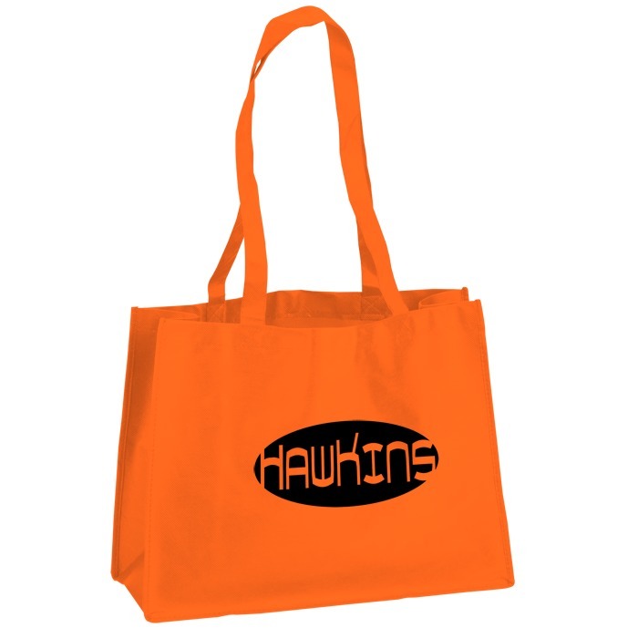 Custom Promotional Tote - 12 inches x 16 inches - 28 inches Handles