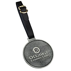 Custom Classic Golf Bag Tag - Round