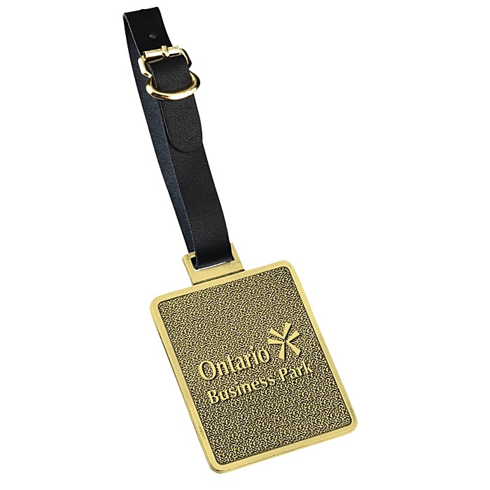 Custom Classic Golf Bag Tag - Rectangle