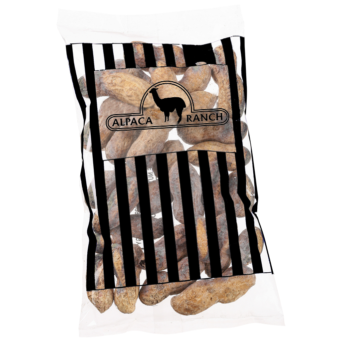 Custom Ballpark Peanuts - 3 ounces - Clear Bag