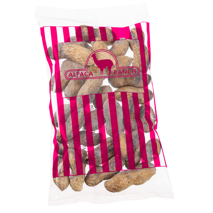 Custom Ballpark Peanuts - 3 ounces - Clear Bag