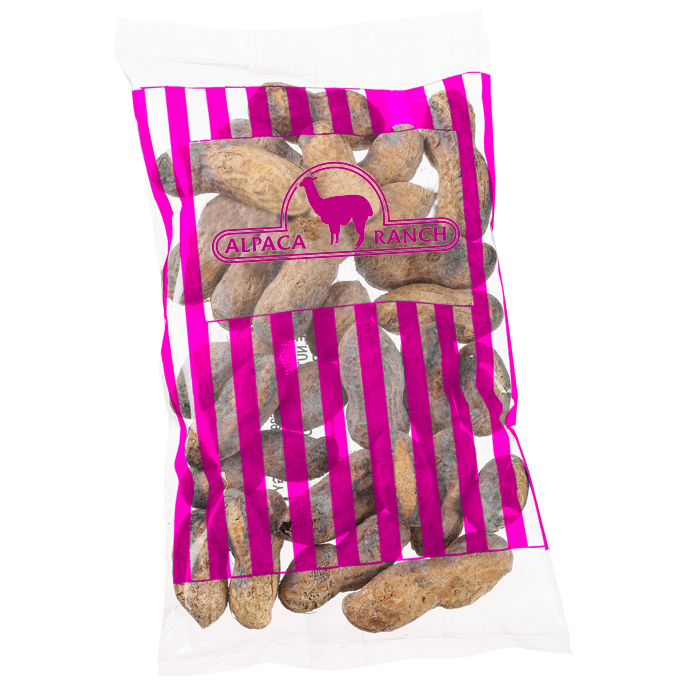Custom Ballpark Peanuts - 3 ounces - Clear Bag