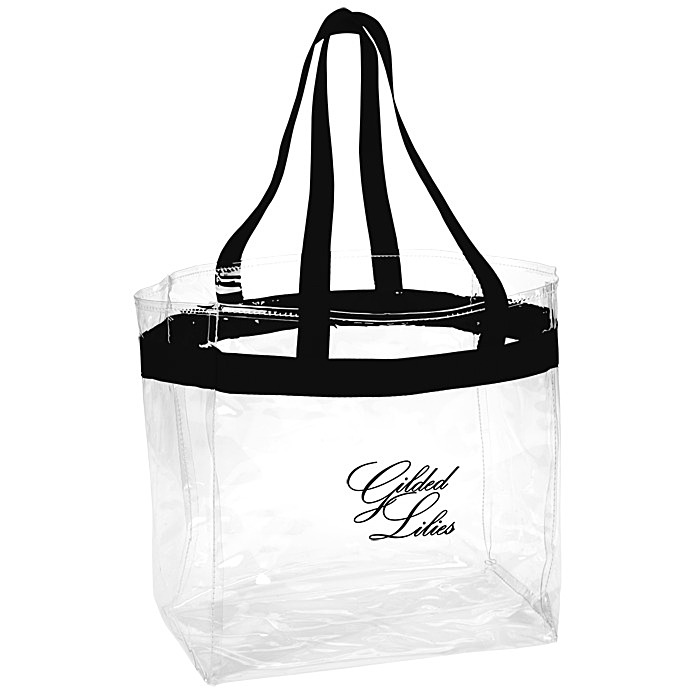 Custom Game Day Clear Tote
