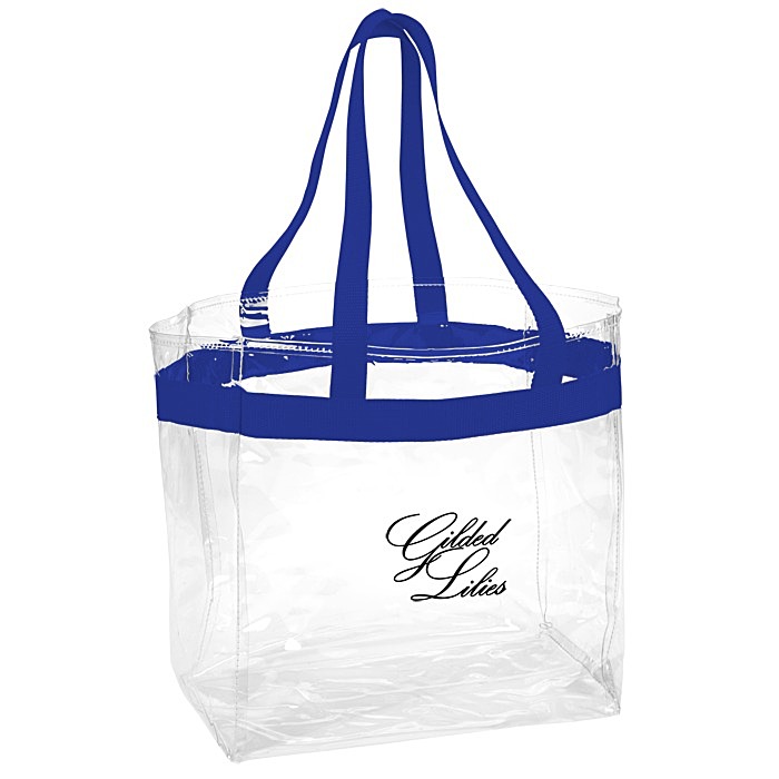 Custom Game Day Clear Tote