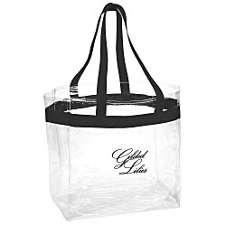 Custom Game Day Clear Tote