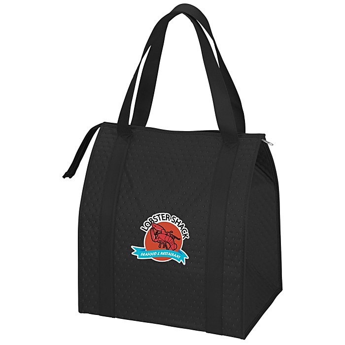 Custom Therm-O Tote Insulated Grocery Bag - Full Colour