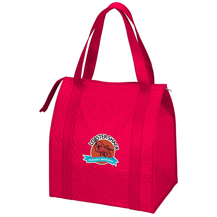 Custom Therm-O Tote Insulated Grocery Bag - Full Colour