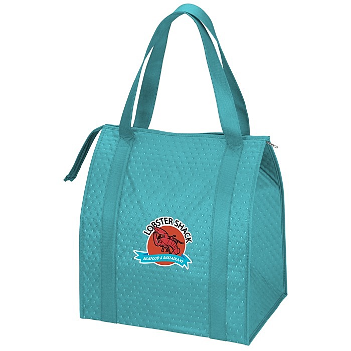 Custom Therm-O Tote Insulated Grocery Bag - Full Colour