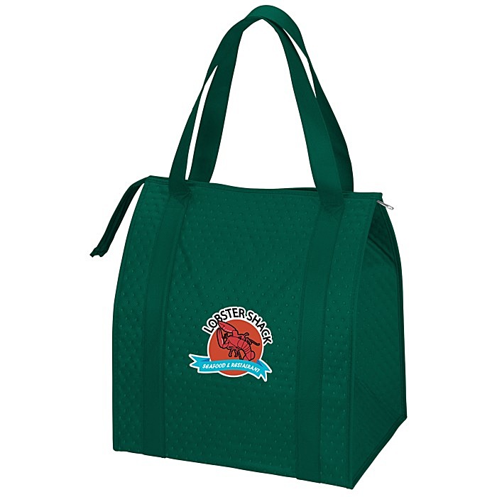 Custom Therm-O Tote Insulated Grocery Bag - Full Colour