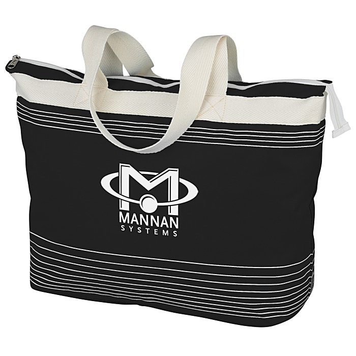 Custom Marbella Zippered Tote