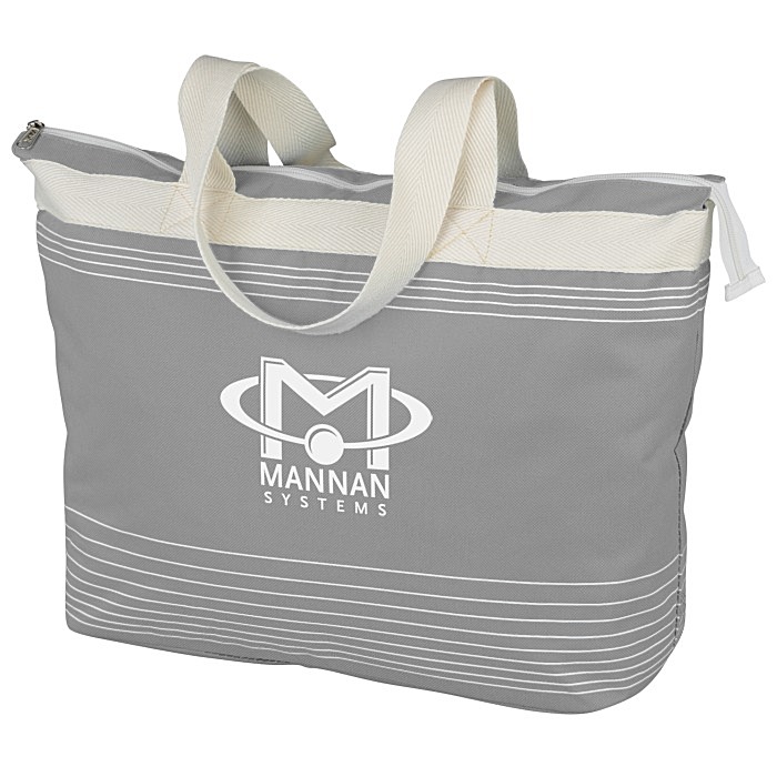 Custom Marbella Zippered Tote