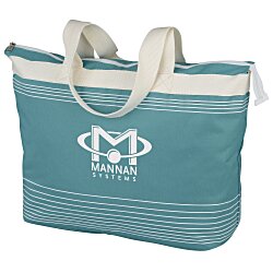 Custom Marbella Zippered Tote