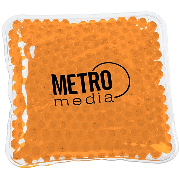 Custom Square Aqua Pearls Hot/Cold Pack