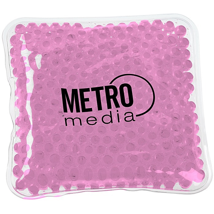 Custom Square Aqua Pearls Hot/Cold Pack