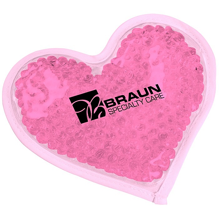 Custom Plush Heart Hot / Cold Pack