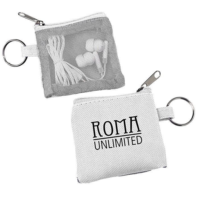 Custom Earbuds with Pouch
